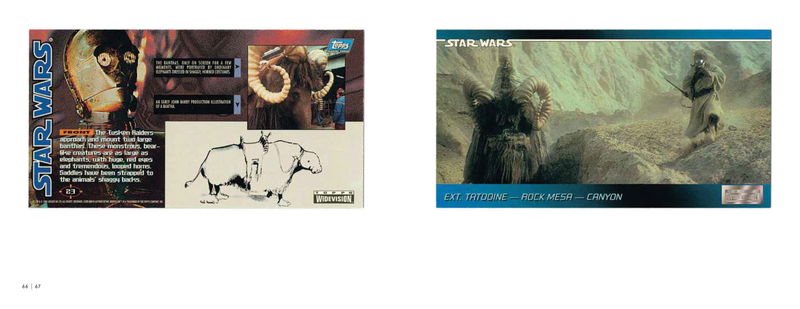 Illustration for article titled Bask in the Nostalgia of These Classic 'Widevision' Star Wars Trading Cards